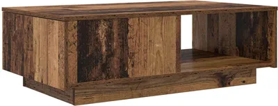 Image de Table basse Bois ancien 95 x 55 x 31 cm Bois d'ingénierie