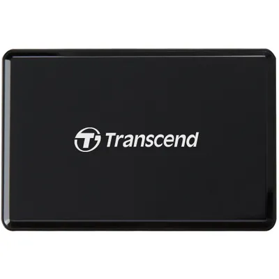 Produktbild von Transcend TS-RDF9K2, CF, MicroSDHC, MicroSDXC, SDHC, SDXC, Schwarz, CE/FCC/BSMI/KC/RCM/EAC, Mikro-USB, USB, 5 V