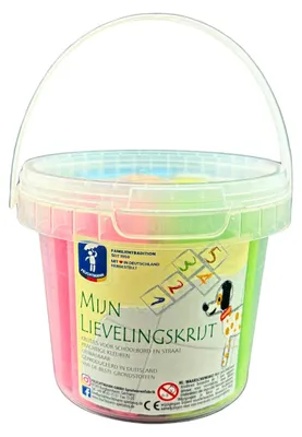 Obrázok produktu pre Feuchtmann MY FAVORITE CHALK, Rôzne farby, 3 rok / roky, Chlapec / dievča, Detské, Nemecko, 20 kusov