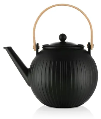 Produktbild von Bodum Teekanne 1,5 Liter Teepresse aus Porzellan und Edelstahlfilter