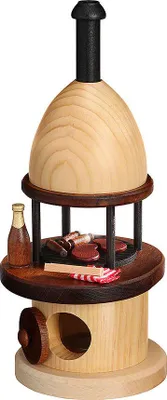 Produktbild von Räucher-Grillofen (22cm) von Drechselwerkstatt Uhlig