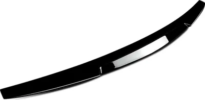 Image de Spoiler arrière Brutal Style pour Audi A4 S4 RS4 B8 Berline 2008-2012 Noir brillant