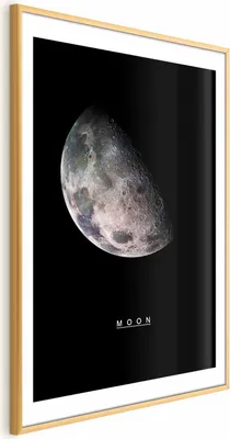 Produktbild von Posterpapier Poster - Moon 29.7x42 cm Für Kinder n-C-0182-ao-a