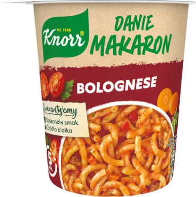 Obrázok produktu pre Knorr pokrm cestoviny Bolognese 60 G