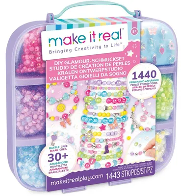 Obrázok produktu pre Make it Real MR1714, Súprava detských korálkov, 8 rok / roky, Viacfarebný, 1443 kusov
