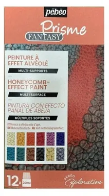 Immagine prodotto di Set di colori con effetto Prisme Fantasy Pebeo 12 x 20 ml