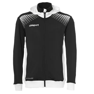 Produktbild von uhlsport GOAL TEC Kapuzenjacke Herren schwarz/weiss 3XL