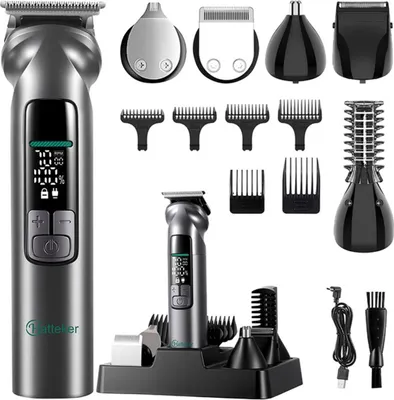 Immagine prodotto di INF Tagliacapelli multifunzione 6 in 1: kit cordless, ricaricabile e impermeabile