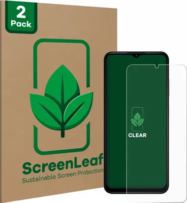 Produktbild von 2x ScreenLeaf Schutzfolie für Nokia G42 5G nachhaltiger Displayschutz Display Schutz Folie Klar Transparent