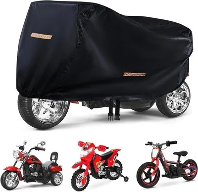 Produktbild von Große Auto-Überzugsdecke für Kinderwagen - 420D universelle Hülle mit 3 reflektierenden Streifen, wasserdicht und Staubabdeckung