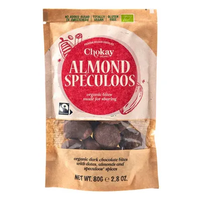 Zdjęcie produktu dla Czekoladowe kąski - migdałowe Speculoos 80g