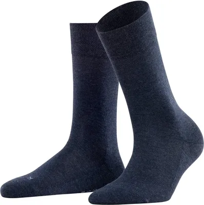 Produktbild von FALKE Sensitive London Socken Damen navy melange 35-38