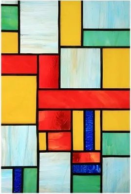 Immagine prodotto di Pellicola per finestre in vetro colorato autoadesiva 60x120 cm