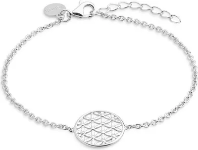 Immagine prodotto di Xenox Bracciale da donna in argento Sterling 925 Ciondolo Fiore della Vita - Potere simbolico XS2899