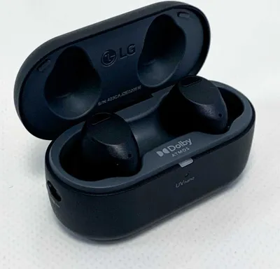 Produktbild von LG TONE-T90S, True Wireless Stereo (TWS), Anrufe/Musik, 5,7 g, Kopfhörer, Schwarz