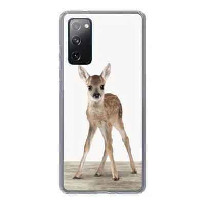 Produktbild von MuchoWow® Handyhülle Schutzhülle Hülle für Samsung Galaxy S20 FE Hirsche - Baby-Hirsche - Tiere - Mädchen - Jungen - Kinder Silikon Softcase Handy Hülle - Abdeckung
