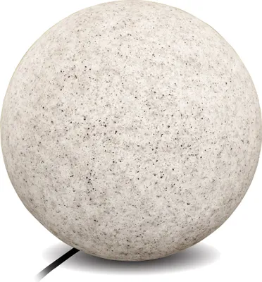 Obrázek produktu pro Kamenné globusové světlo venkovní 38 cm vodotěsné a zimní IP65 zahradní lampa venkovní, IP65 kabel 2m zahradní dekorace, zahradní světla s napájením