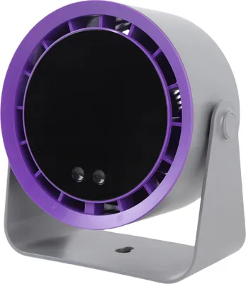 Obrázok produktu pre Stolný turbo ventilátor 2400mAh Nabíjateľný 100 rýchlostí Prenosný ventilátor s cirkuláciou vzduchu Digitálny displej Nástenné stolové ventilátory pre domácu kanceláriu Cestovanie čierna