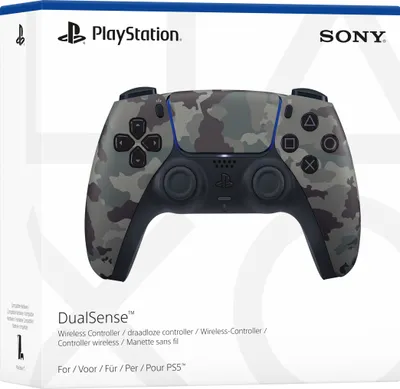 Produktbild von Ovládač PS5 DualSense Grey kamufláž