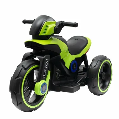 Produktbild von Baby Mix POLICE Elektromotorrad grün