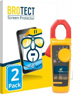 Produktbild von 2x Für Fluke 325 Schutzfolie BROTECT Displayschutz Display Schutz Folie Klar Transparent