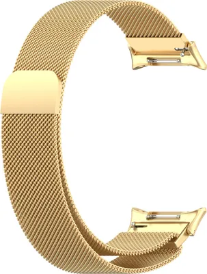 Produktbild von BStrap Milanese Armband für Honor Watch 4, gold