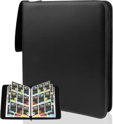 Immagine prodotto di Album per collezionare figurine, con 50 pagine, 900 tasche, realizzato con materiali di alta qualità, ideale per collezionisti appassionati