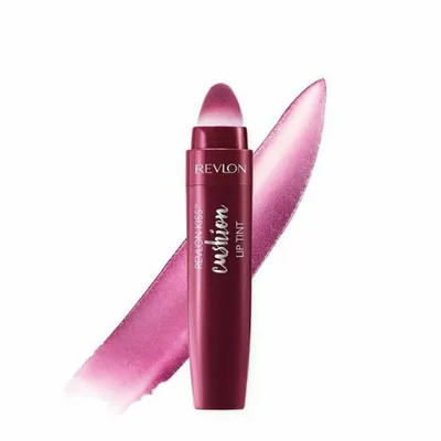 Produktbild von Revlon Kiss Cushion Lip Tint, Violett, Extra Violet, Färbung, Feuchtigkeitsspendend, Unisex, Tube, 4,4 ml