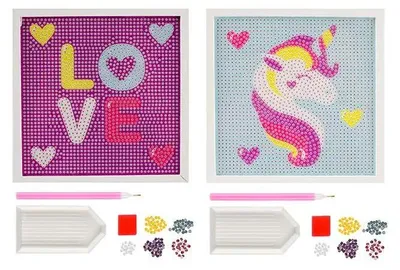 Productafbeelding van Diamantschilderij in fotolijst