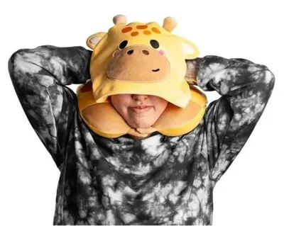 Produktbild von Hoodeazzz Raffi The Giraffe Reisekissen mit Kapuze