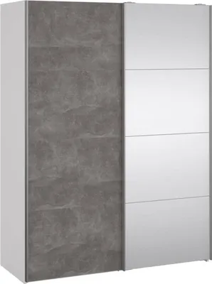 Immagine prodotto di Dmora Guardaroba 2 Ante Seraphine 60.8x200.4h cm Bianco, Appendiabiti 2 Ante