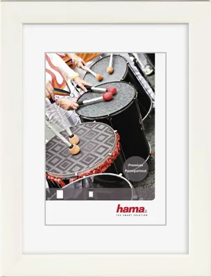 Image de Hama Cadre plastique "Rio", blanc, 13 x 18 cm