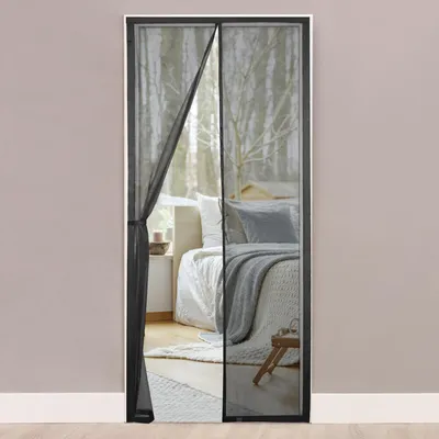 Obrázok produktu pre Magnetická sieťka proti hmyzu, 85 x 210 cm, ochrana proti hmyzu pre balkónové dvere