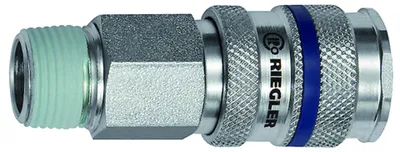 Obrázek produktu pro Rychlospojka Riegler NW 7.8 ocel R 1/4 AG - 141512