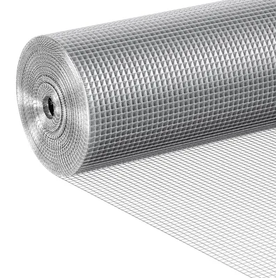 Produktbild von Volierendraht - Maschendrahtrolle - 91,5 cm x 15,24 m - Maschenweite 6,35 x 6,35 mm - Drahtstärke 0,64 mm - Feuerverzinkt - Für Kaninchen und Kleintiere