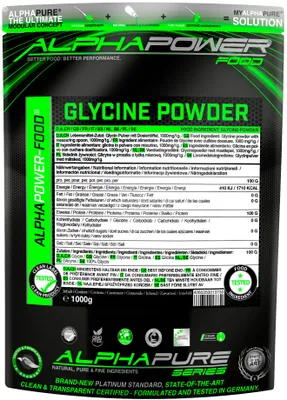Image de Poudre de glycine Acide aminé Glycine sachet de 1 kg