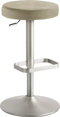 Produktbild von Barstuhl Mayer Sitzmöbel 1200 44 x 44 x 55 cm Stahl chrom matt/taupe