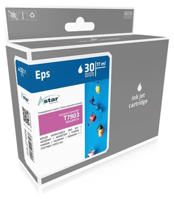 Produktbild von ASTAR AS15289, Tinte auf Pigmentbasis, 17 ml, 2000 Seiten