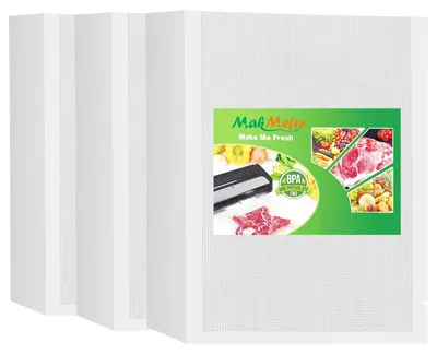 Immagine prodotto di Sacchetti per sottovuoto alimenti - 300 pezzi - 20 x 30 cm - Senza BPA - Robusti