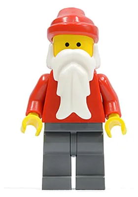 Obrázek produktu pro LEGO Minifigurka Santa Claus, nohy tmavě modré (hol003) – nová