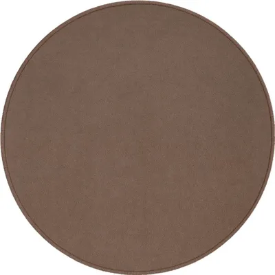 Image de 200x200 (diamètre) cercle Tapis Royal Lux 40 cercle brun