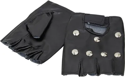 Produktbild von Nieten Punk Handschuhe Kostümzubehör