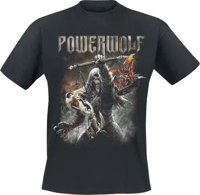 Produktbild von Powerwolf T-Shirt Herren Call Of The Wild schwarz S