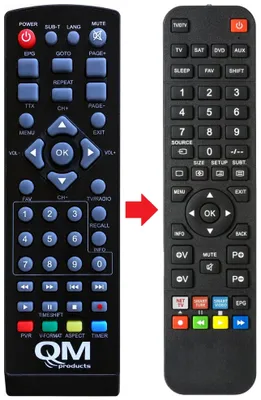 Fernbedienung passend für MAXEXCELL HD-333