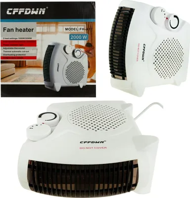 Obrázek produktu pro Tg48256 Topné Těleso Elektrické Topné Těleso 2000W Ventilátorové Topné Těleso