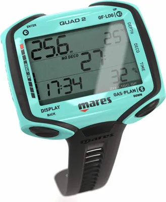 Obrázok produktu pre Potápačský počítač Mares Quad 2 Blue Blue One Size