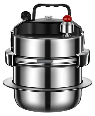 Obrázek produktu pro Rychlovarná konvice – rychlovarná konvice pro kempování – 1,6 l – nerezová ocel 304 – přenosná – vhodná pro vaření rýže a dalších pokrmů