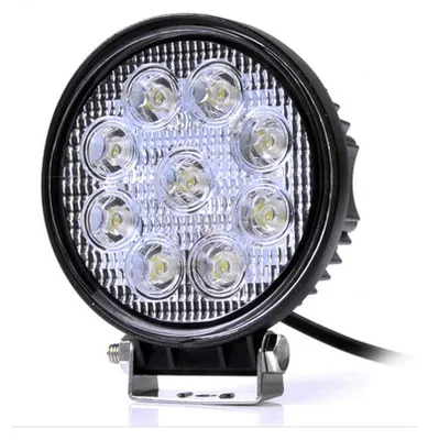 Produktbild von Universal 27W LED/Halogen-Scheinwerfer, Arbeitslampe 12V–24V für Auto, Offroad, Bus, Van, LKW