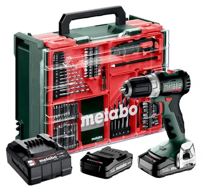 Produktbild von Metabo Akku-Bohrschrauber BS 18 L BL Set (613155710) - Kunststoffkoffer