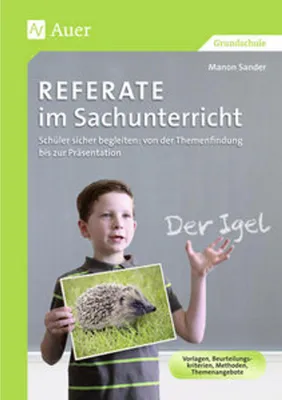Produktbild von Referate im Sachunterricht
